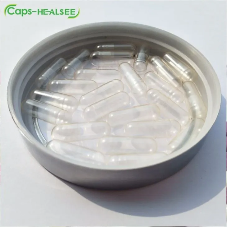 clear transparent vegetable hpmc capsules